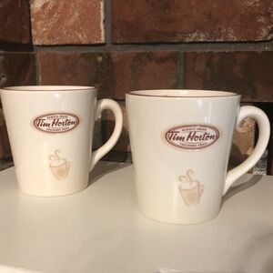 Tim Hortons - Set of 2 brand new limited edition coffee cups
